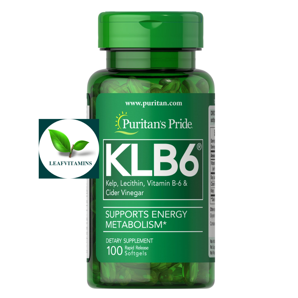 Puritan's Pride KLB6 Kelp Complex / 100 Softgels