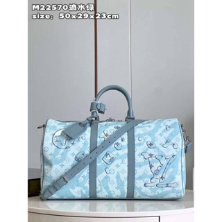 Louis Vuitton งานสวย ตรงปก หนังเเท้ free box set  Grad VIP Size 50CM