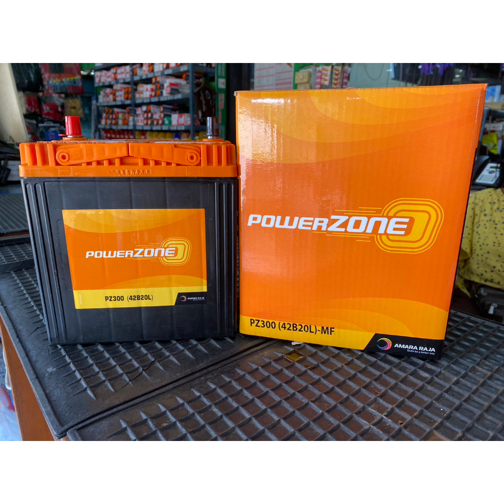 แบตเตอรี่แห้ง​ (รถเก๋ง)​ Power zone รุ่น 42B20L พร้อมใช้​ 40​แอมป์​ สำหรับรถเก๋ง​​