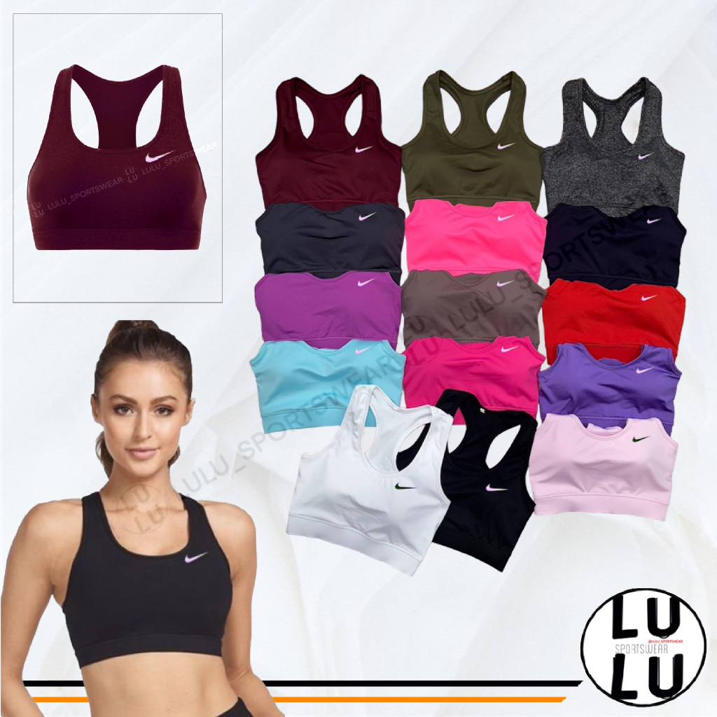 Sport Bra ออกกำลังกาย 02 (สกรีนอก+ป้ายไซส์) มีฟองน้ำในตัว(ถอดเปลี่ยนได้)