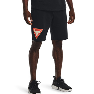 กางเกงขาสั้น Under Armour Project Rock Terry Tri Shorts กางเกงขาสั้น UA สินค้าแท้ 100%