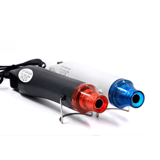ปืนความร้อนแบบพกพา ฟิล์มหด 300W มัลติฟังก์ชั่น DIY ลอกฉลาก ฮีตเตอร์ ไดร์เป่าลมร้อน ไดร์เป่าผม