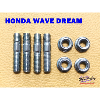 HONDA WAVE100 WAVE110 WAVE125 WAVE110i DREAM REAR SPROCKET NUT SET  // ชุดน็อตสเตอร์หลัง