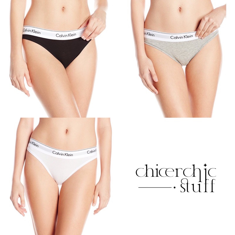 พร้อมส่ง Calvin Klein - Modern Cotton Bikini กางเกงชั้นในผู้หญิง