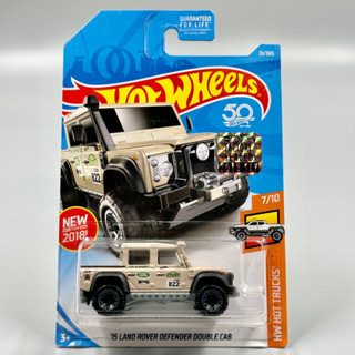 Hotwheels | Landrover Defender Double Cab สเกล 1:64