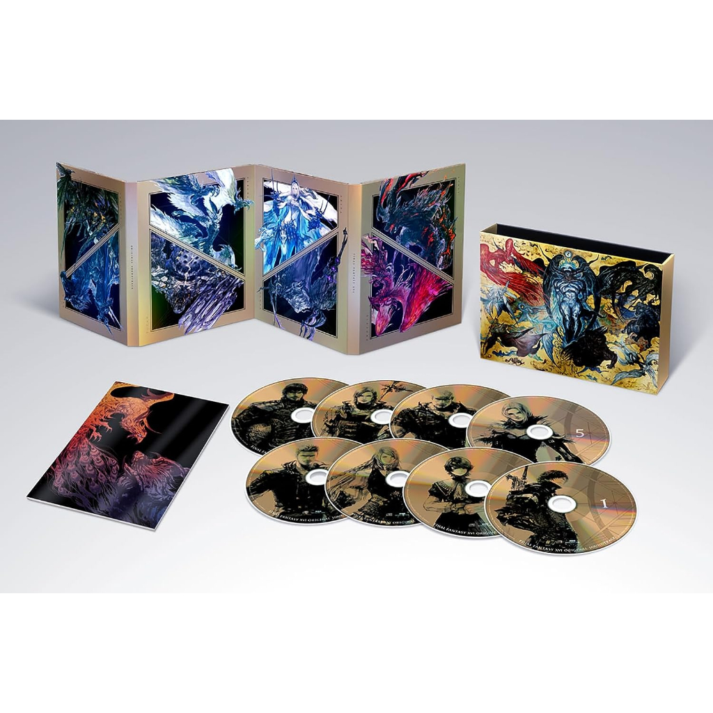 FINAL FANTASY XVI Original Soundtrack Ultimate Edition / Regular Edition CD FF16 OST