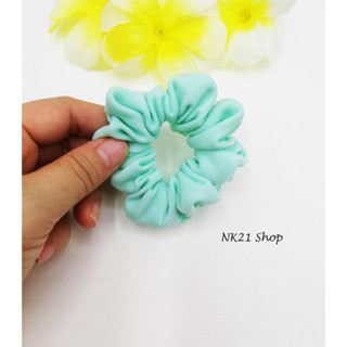 NK21 โดนัทรัดผม ไซส์มินิ หนังยางรัดผม  Mini Scrunchies,Scrunchies,Scrunchy,Hair accessories