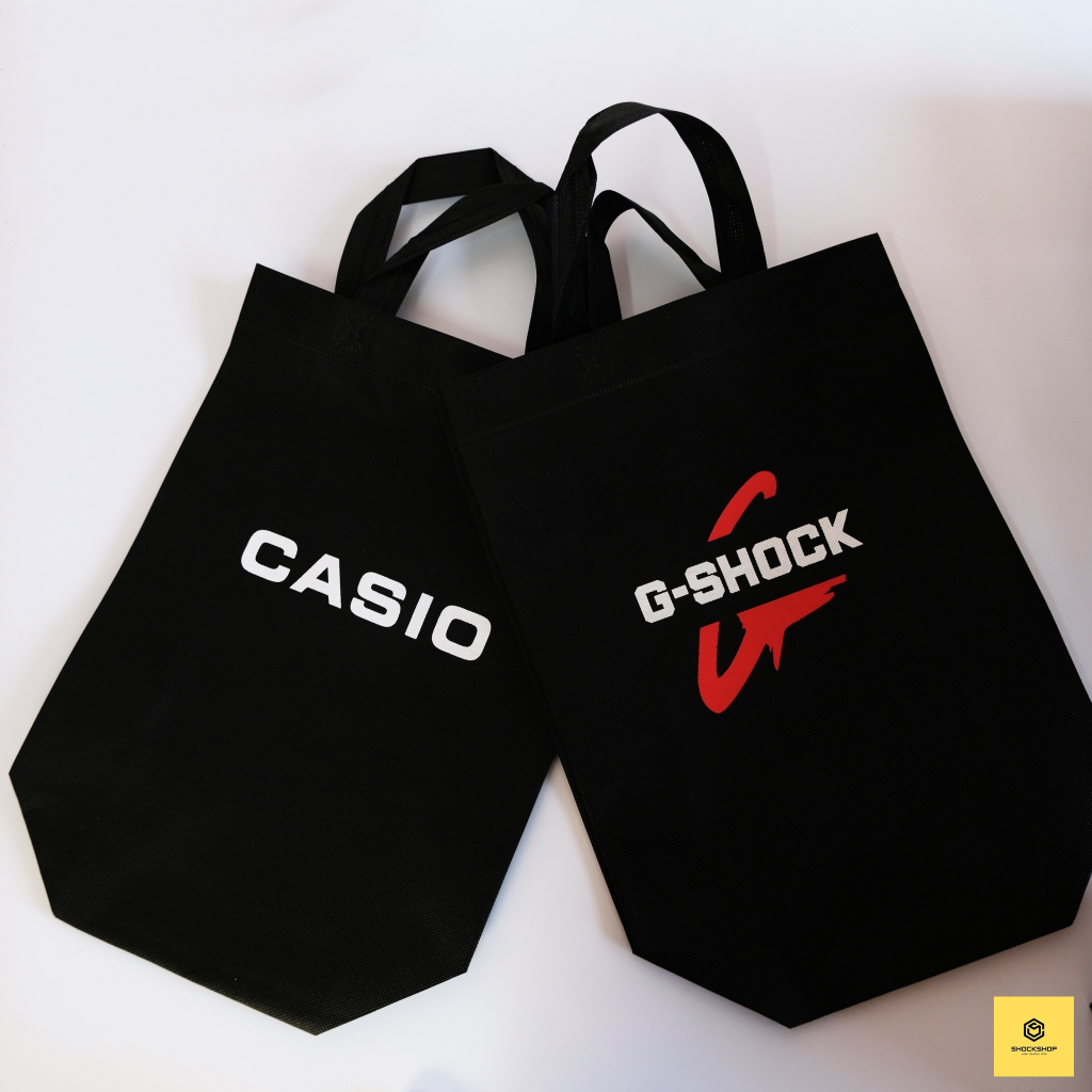 ถุงผ้าใส่นาฬิกา Casio G-Shock  ใส่เป็นของขวัญ