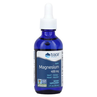 Trace Minerals ®, Ionic Magnesium, 400 mg, 2 fl oz (59 ml)