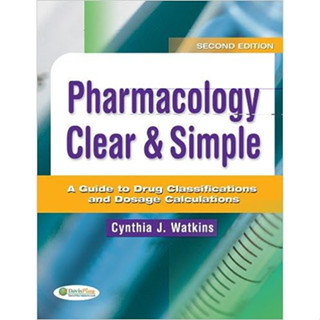 Pharmacology Clear &amp; Simple (Paperback) ISBN:9780803625884