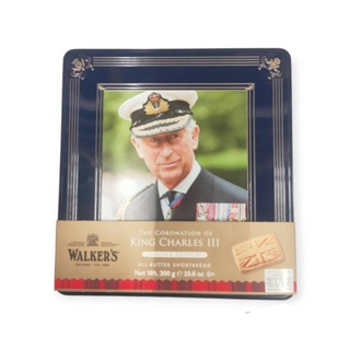 Walkers Shortbread  King Charles lll บิสกิตเนย 300 กรัม