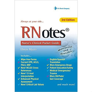 Rnotes: Nurses Clinical Pocket Guide (Spiral-Bound) ISBN:9780803623132