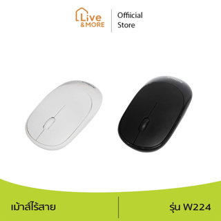 Anitech Wireless mouse Silent Click 2.4G เม้าส์ไร้สาย รุ่น W224 รับประกัน 2 ปี