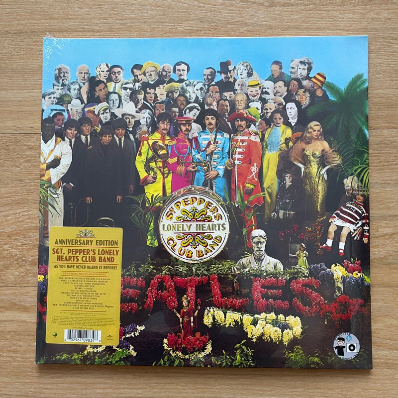 แผ่นเสียง The Beatles – Sgt. Pepper's Lonely Hearts Club Band**Anniversary  Edition แผ่นเสียงมือหนึ่ง ซีล | Shopee Thailand
