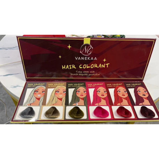 Vanekaa ครีมเปลี่ยนสีผม Vanekaa Hair Colorant 100ml.