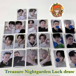 การ์ด Treasure Nightgarden Lucky Draw Photocard