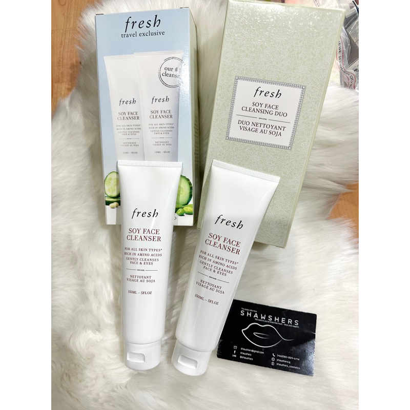 FRESH Soy Face Cleanser (แพคเกจใหม่ nobox)