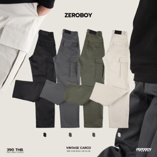 ZEROBOY- VINTAGE CARMO PANT ขายาวคาร์โก้วินเทจ