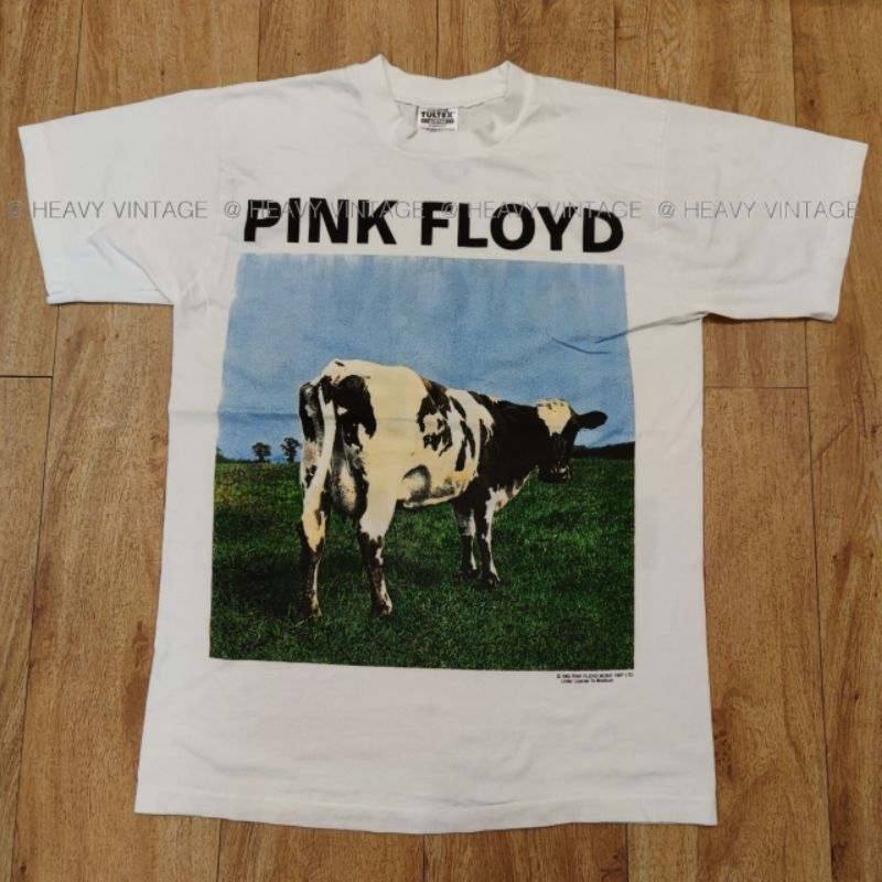 PINK FLOYD (ATOM HEART MOTHER) เสื้อวินเทจ เสื้อทัวร์ วงร๊อค heavy vintage shirt