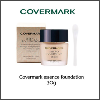 💖ของแท้100%💖 Covermark Essence Foundation # Yellow # Blue SPF18 PA++ Liquid Concealer รองพื้นชนิดน้ำ 30g ⚡จัดส่งทันที⚡