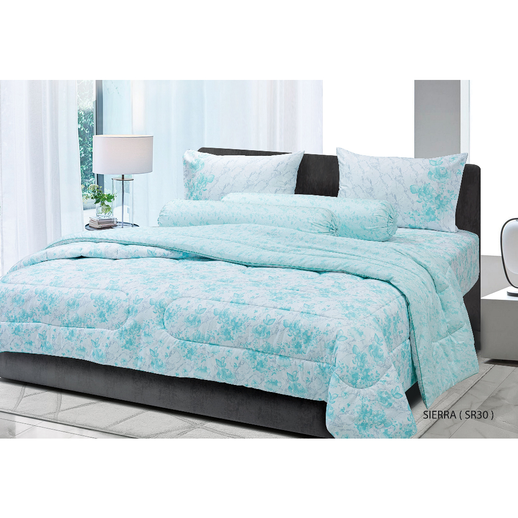 STEVENS ชุดเครื่องนอน ดีไซน์ SIERRA รุ่น COTTON FRESH SATEEN ทอ 450 เส้นด้าย