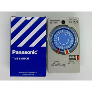 ไทม์เมอร์ 24 ชม. PANASONIC รุ่น TB 178NE5T สีขาว