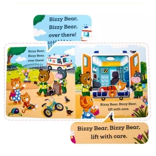 Bizzy Bear หนังสือภาษาอังกฤษสำหรับเด็กแบบนิทานเลื่อนขยับ หนังสือกิจกรรม