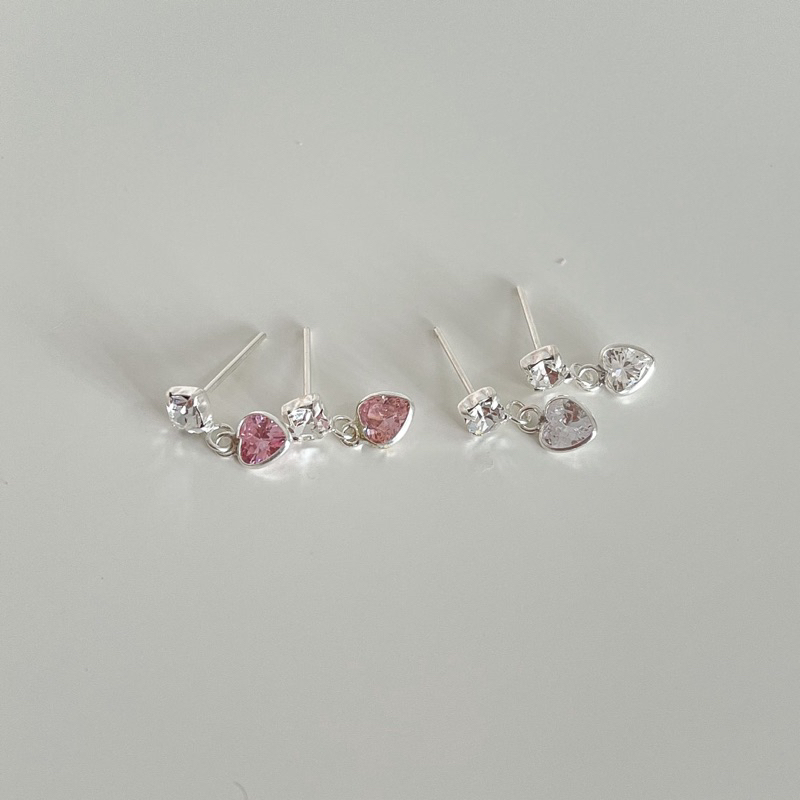 Yourdays/Silver 925 x Cz diamond มีให้เลือก 2 สี ชมพูและขาว