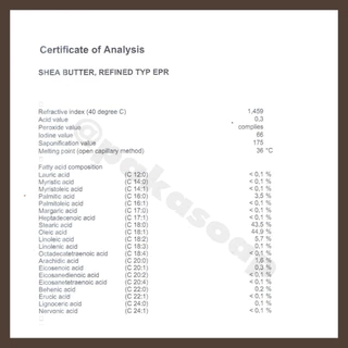 Shea butter 100 % (เชียร์บัตเตอร์) ขนาด 100 กรัม สำหรับทำสบู่ เครื่องสำอาง ครีม โลชั่น ลิป
