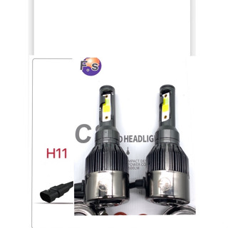 ไฟหน้า 3สี C8 H11(H8) 12V-24V โวลต์รถอุปทาน-กันน้ำ 100%