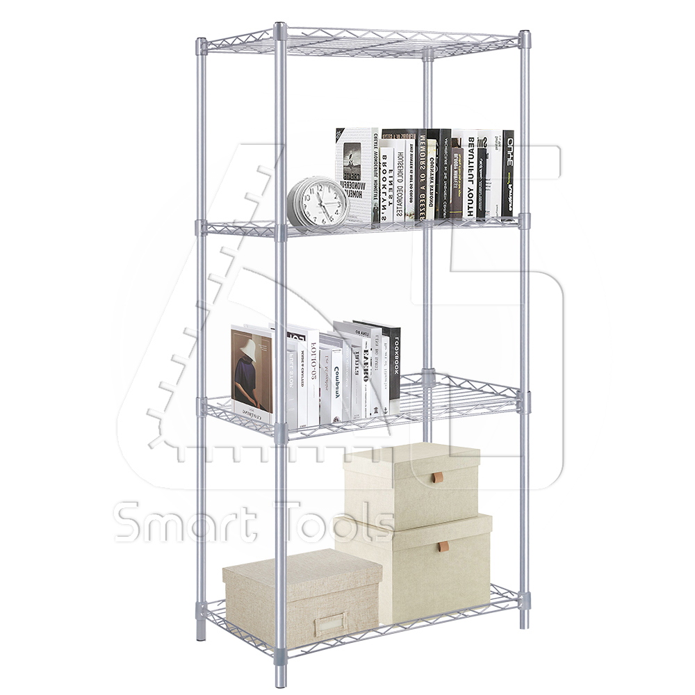 InnHome ชั้นวางของ4 ชั้น วางไมโครเวฟ อเนกประสงค์ รับน้ำหนักได้มาก 120Kg ขนาด 120x56x35cm รุ่น Z4 ราคา ถูกที่สุด ดีลบีเคเค แกลเลอรีภาพที่ 4