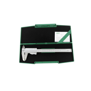 เวอร์เนียแบบมีที่จับนิ้วหัวแม่มือ(Vernier Caliper With Thumb Clamp)INSIZE รุ่น1223-1502 ระยะ0-150mm/0-6"(**สินค้าใหม่**)