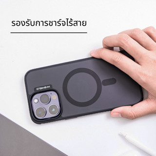 Hishield Magnetic Case เคสแม่เหล็ก สำหรับ 15 Pro Max / 15 Pro / 14 Pro Max / 14 Pro / 13 Pro Max / 12 Pro Max