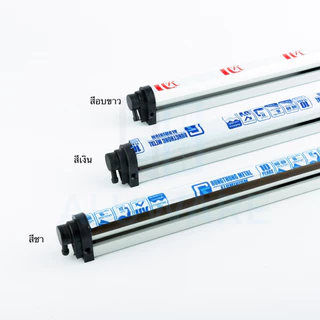 โช๊คบานเลื่อน TOP STAR (ขาว เงิน ชา) 1/1.2/1.5เมตร เบอร์ 1000/1200/1500 โช้คบานเลื่อน โช๊ค โช้ค โช้คประตู ALUWARE AW116