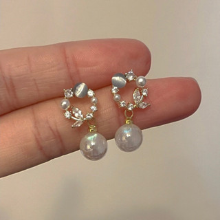 ocean crystal - morning.earrings