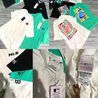 เสื้อยืด MLB🇰🇷เสื้อยืดคอกลม | เสื้อยืดแฟชั่นแบรนด์