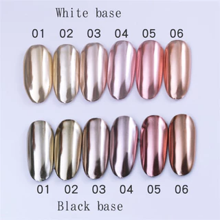 ผงขัดเล็บสำหรับตกแต่งเล็บ มี6สีสวยๆแถมแปรงขัดทุกสี 🌈พร้อมส่งในไทย🌈