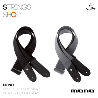 สายสะพาย Mono Doolittle Guitar Strap (M80-DLT-BLK,M80-DLT-GRY)