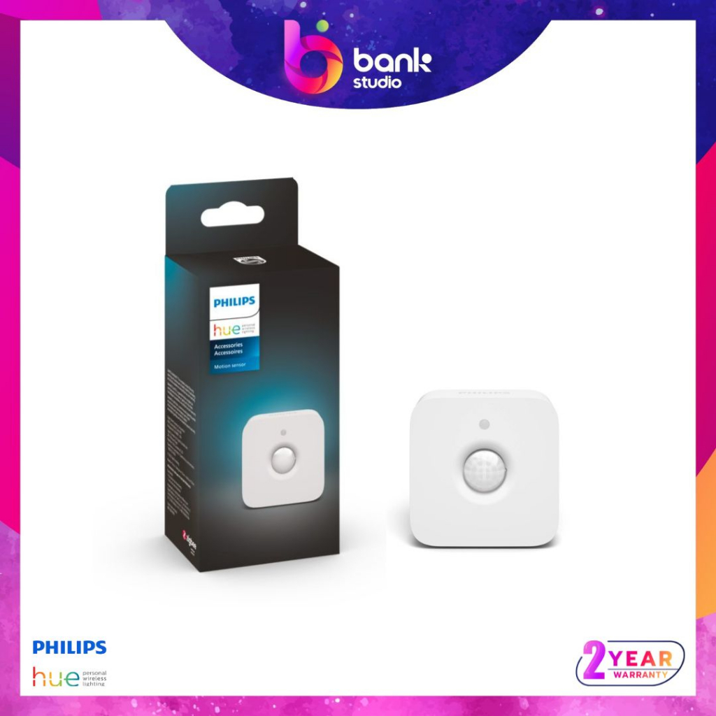 (ประกันศูนย์ 2ปี) New Version! Philips Hue Motion Sensor เซนเซอร์ตรวจจับความเคลื่อนไหว
