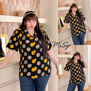 🔥Plussize🔥เสื้อคนอ้วน🔥 S รอบอก(bust) 48”สะโพก(hip) 52      M รอบอก(bust) 52”สะโพก(hip) 56”