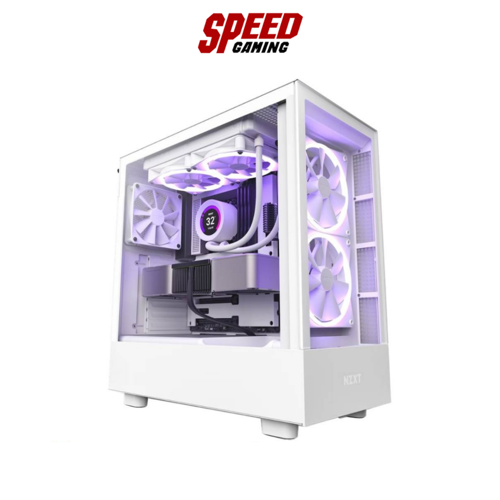NZXT CASE H5 ELITE (WHITE) / By Speed Gaming