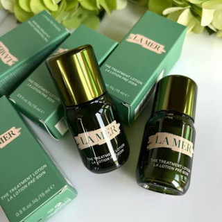 แท้ 💯% ฉลากไทยมีกล่อง❤️สูตรใหม่❤️ผลิต3/2022❤️ 15&amp;5 mL❤️ La mer the treatment lotion❤️LAMER treatment lotion