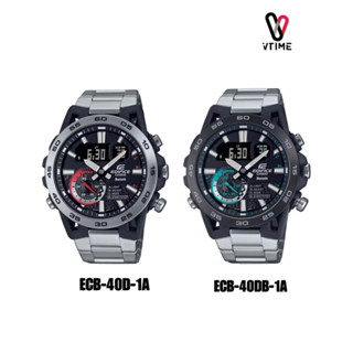 CASIO EDIFICE Solar รุ่น ECB-40D-1A | ECB-400DB-1A