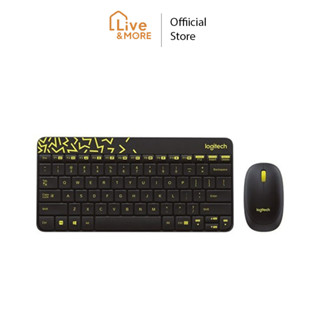 Logitech Wireless Keyboard+Mouse Combo รุ่น MK240