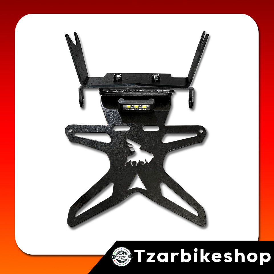 ท้ายสั้นแม่เหล็ก เฉพาะรุ่น CB650R / CBR650R 2021-2023 แบรนด์ BuffaloWings พับเก็บได้ พร้อมไฟเลี้ยวแต่งและไฟส่องป้าย