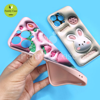 Samsung A12(5G) A13(5G) A22(5G) A23(5G) A73(5G) S22 Ultra S23 S23 Ultraเคสนิ่มสีพาสเทล TPU กันเลนส์กล้อง พิมพ์ลายการ์ตูน