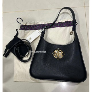 ของแท้ TORY BURCH MILLER SMALL SHOULDER BAG สีดำ (มือ2)