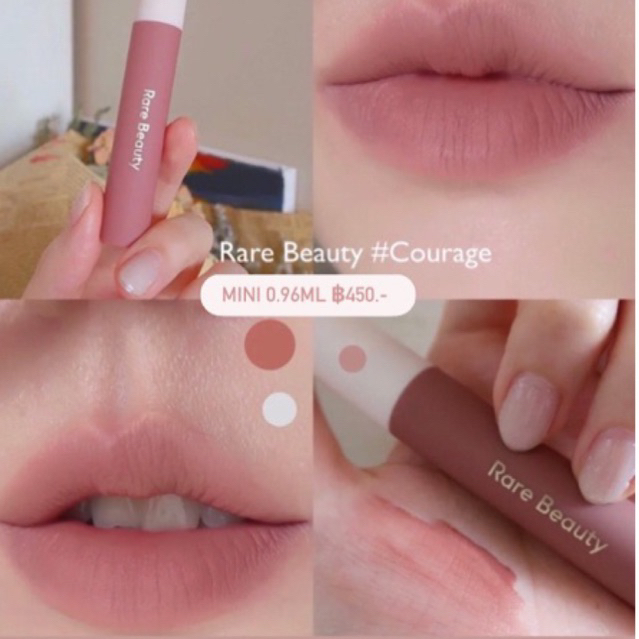 MLBB.P1   RARE BEAUTY Lip Soufflé Matte Lip Cream ลิปเนื้อซูเฟ ลิปกำมะหยี่ เนื้อนุ่ม ราคา ถูกที่สุด ดีลบีเคเค แกลเลอรีภาพที่ 3