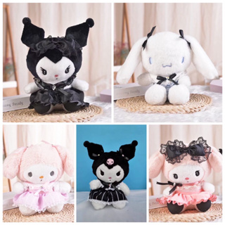 พร้อมส่ง 20CM Sanrio Cinnamoroll Kuromi HelloKitty Pochacco Mymelody ตุ๊กตานุ่ม รูปการ์ตูน จี้ห้อยกระเป๋า