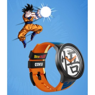 NEW ~ SWATCH DRAGON BALL Z GOKU ของแท้ 100%